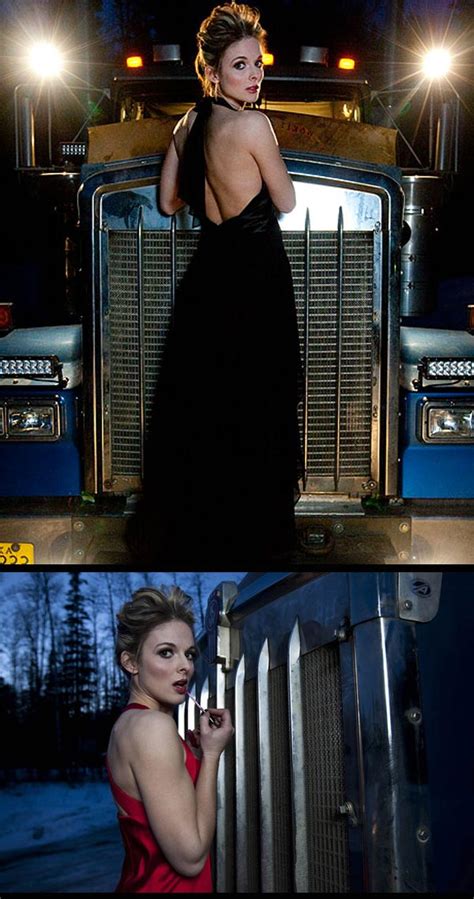 Sexy Lisa Kelly Si Pemandu Trak Ice Road Truckers 9 Gambar