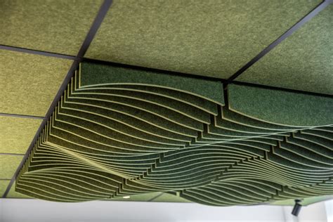 Acoustic Ceiling Baffles Controlling Airborne And Structure Noise