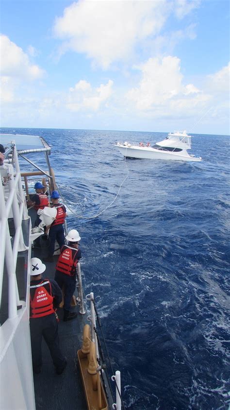 Dvids Images Coast Guard Assists 2 Disabled Vessels 70 Miles