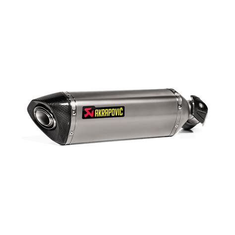 Silencieux Akrapovic Titane Embout Carbone Echappement Moto