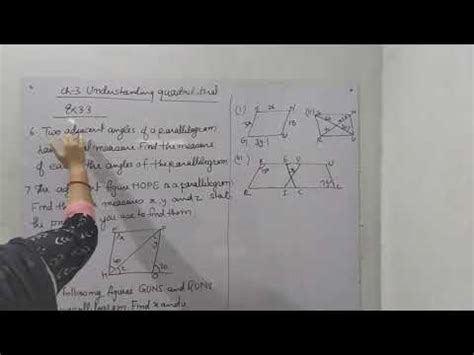 Ncert Class Th Chapter Understanding Quadrilateral Exercise