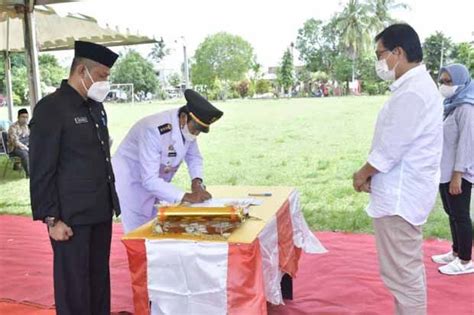 Hadiri Sertijab Camat Malangke Barat Wabup Lutra Harap Sinergi