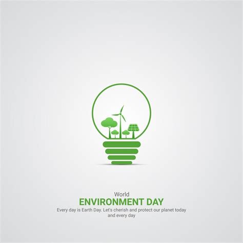 Premium Vector | World environment creative ads world environment day ...