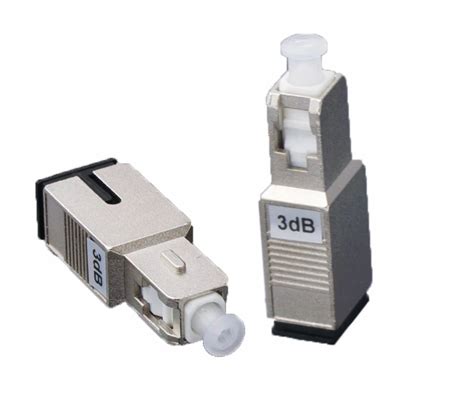 Sc Upc Male To Female Simplex Mode Fiber Optic Attenuator Metal Male