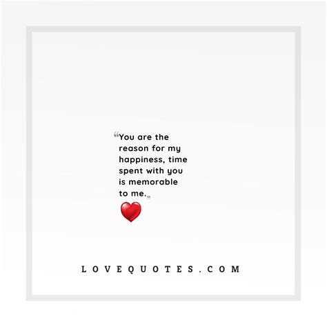 Reason For Happiness Love Quotes