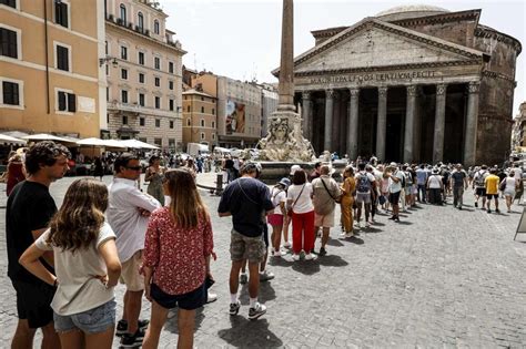 Roma Sangiuliano Da Primo Luglio Ingresso Pantheon A Pagamento