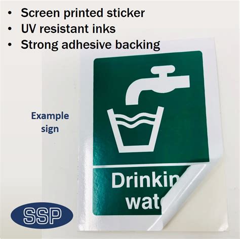 Safe Working Load 2 0 Tonnes Sign Self Adhesive Vinyl 300x100mm 26515G