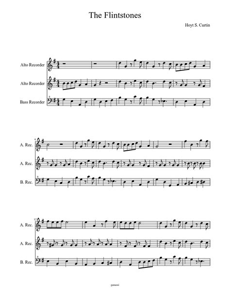 The Flintstones Sheet Music Download Free In Pdf Or Midi