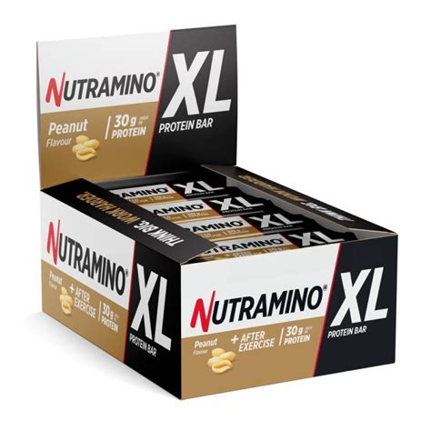 Nutramino XL Proteinbar Peanut 16 X 74g Protein Giganten