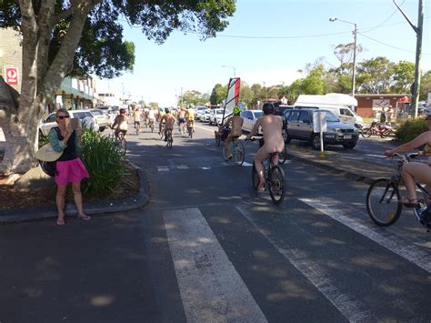 World Nude Bike Ride Byron Bay Sunday Th March Flickr