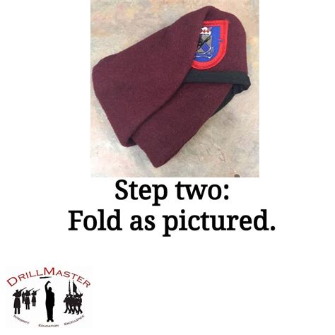 How To Shape A Beret The Drillmaster