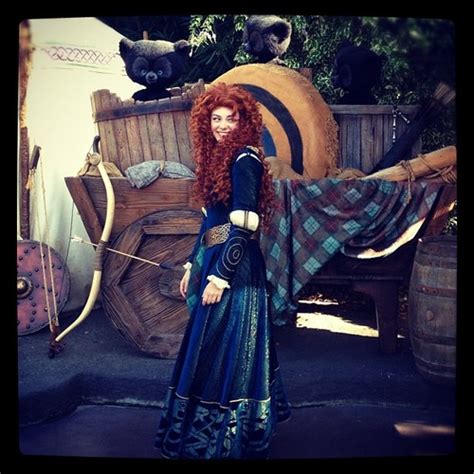 Merida In Disneyland Brave Photo 33635181 Fanpop