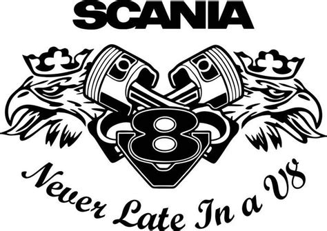 Scania V8 Logo