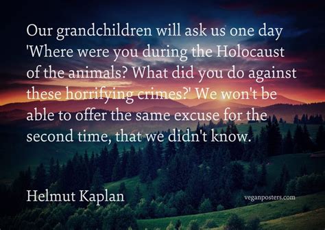 Our grandchildren will ask us one day | Vegan Posters