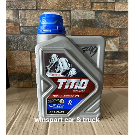 Jual Oli Mesin Tmo Toyota Liter Bensin W Sn Galon Full Synthetic