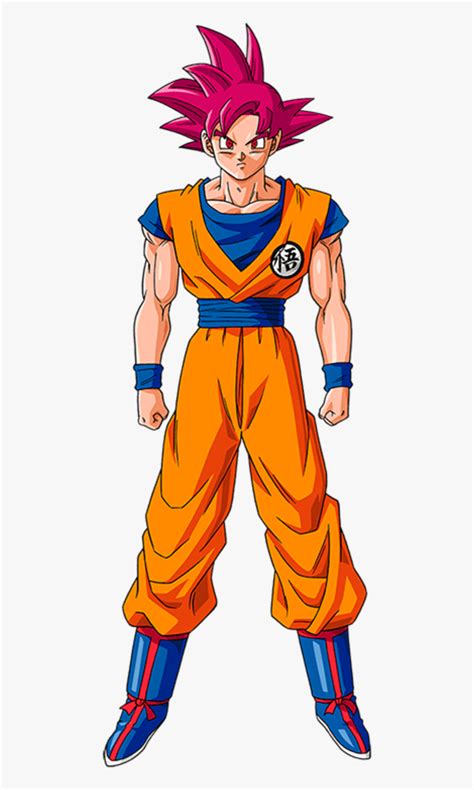 Goku Super Saiyan God Goku Super Saiyan God Png Transparent Png