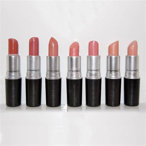 MAC Nude Lipstick Swatches Review All In The Blush Lipstick