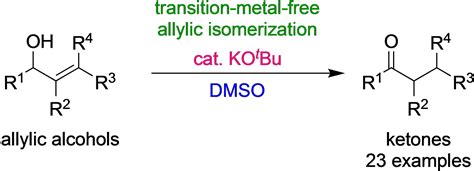 Kotbudmso Catalytic System For Isomerization Of Allylic Alcohols To Ketones Sai 2022