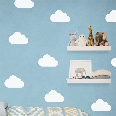 Cloud decals cloud wall decals clouds nursery cloud cloud | Etsy