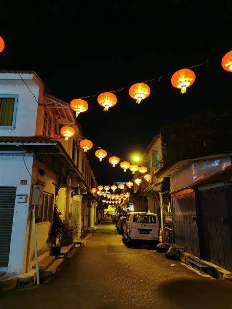 CNY vibes at a quiet street in Melaka : r/malaysia