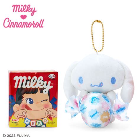 Peluche Porte clés Cinnamoroll Sanrio x Milky Meccha Japan