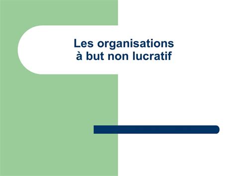 Top Imagen Entreprise Priv E But Non Lucratif Exemple Fr