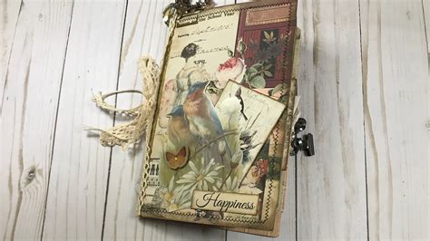 Vintage Junk Journal By 481 Designs Youtube