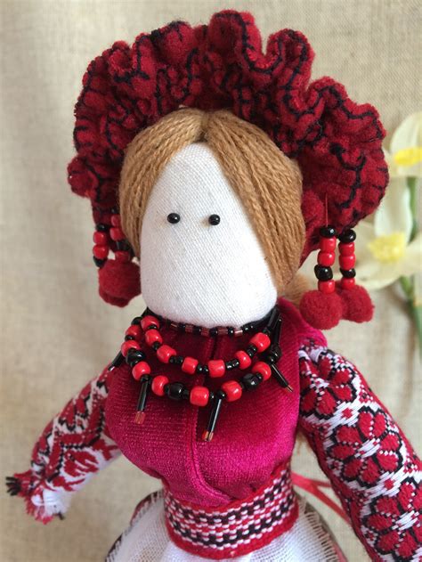 Motanka Ukrainian Traditional Doll Cloth Ethnic Doll Etsy