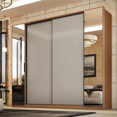 Guarda Roupa Casal Ambiente Laredo Am Ndola Touch Nude Prime Flex Demartez Madeiramadeira