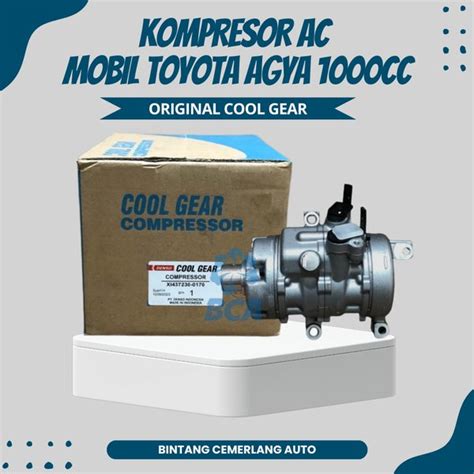 Jual Compressor Kompresor Ac Mobil Toyota Agya Cc Original Cool