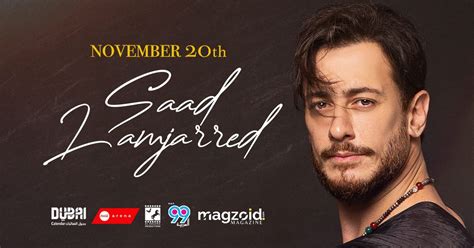 Saad Lamjarred in Concert, Dubai UAE - Magzoid Magazine