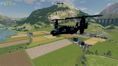 Boeing Bell V22 Osprey V 10 Fs19 Mods Farming Simulator 19 Mods