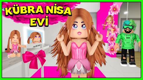 😍 Brookhavenda KÜbra Nİsa Evİ Yapiyoruz 💖 Roblox Han Kanal KÜbra Nİsa