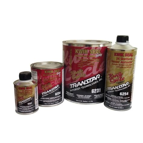 Transtar Autobody Technology Kwik Seal 2k Urethane Sealer Quart Gray Quart 6234 Zoro