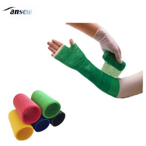 Medical Bandage Fiberglass Synthetic Casts Easy Molding Orthopedic