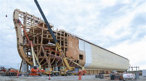 Ark Encounter Gets Full Scale Noahs Ark Theme Park Worth £62 Million