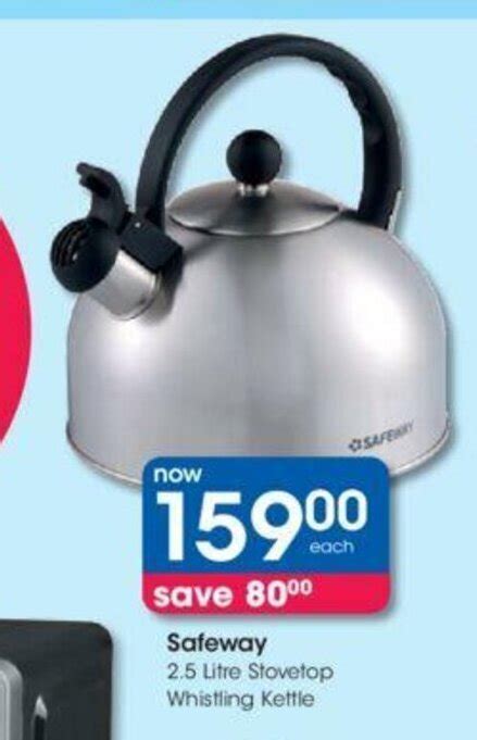 Safeway 2 5 Litre Stovetop Whistling Kettle Offer At Clicks