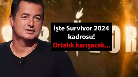 Survivor 2024 All Star kadrosu Ortalık karışacak İşte Survivor All