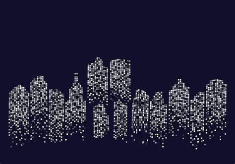 Premium Vector City Skyline Vector Illustration