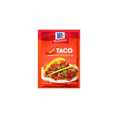 Mccormick Hot Taco Seasoning Mix 1 Oz Pack Of 5 5 Pack Smiths