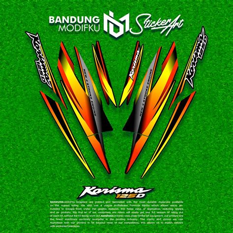 Jual Striping Karisma Motif Sticker Karisma X Bandung