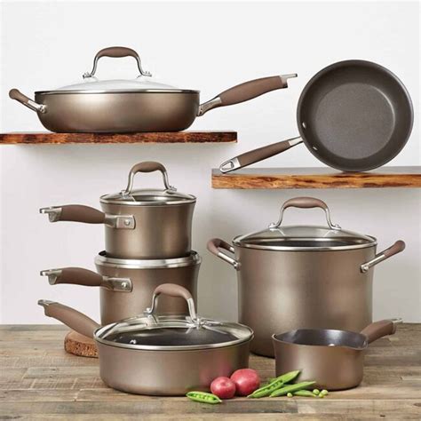 Anolon Advanced Bronze Hard-Anodized Nonstick Cookware Set Review & Giveaway • Steamy Kitchen ...