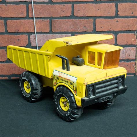 Sold Price Vintage Tonka Texaco And Nylint Pressed Metal Toy Trucks