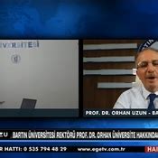 Niversitemiz Rekt R Prof Dr Orhan Uzun Ege Tvye Konuk Oldu