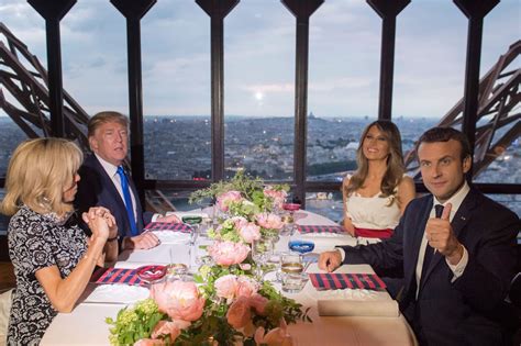 Fast Food Lover Donald Trump Enjoys Michelin Starred Meal Atop The