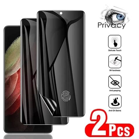 Privacy Full Curved Screen Protector For Oppo Find X5 Pro Hydrogel Film