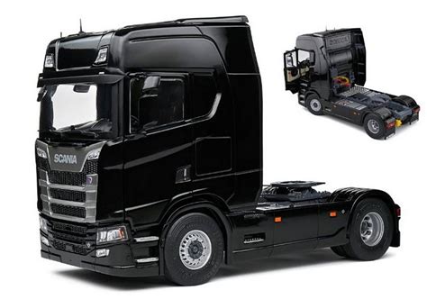 SOLIDO 2400303 Scania 580S Highline Truck 2023 Black 1 24