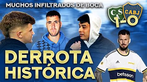 Reacci N Con Los Hinchas Infiltrados Sarmiento Boca Youtube