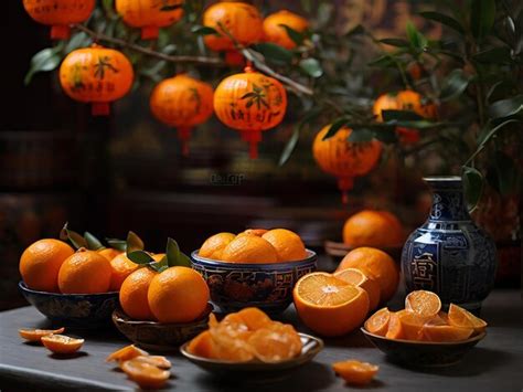 Premium Photo Many Mandarin Oranges Are Seen During Chinese New Year