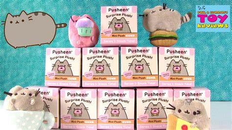 Pusheen Snack Time Series 1 Blind Bag Plush By Gund Opening Pstoyreviews Youtube